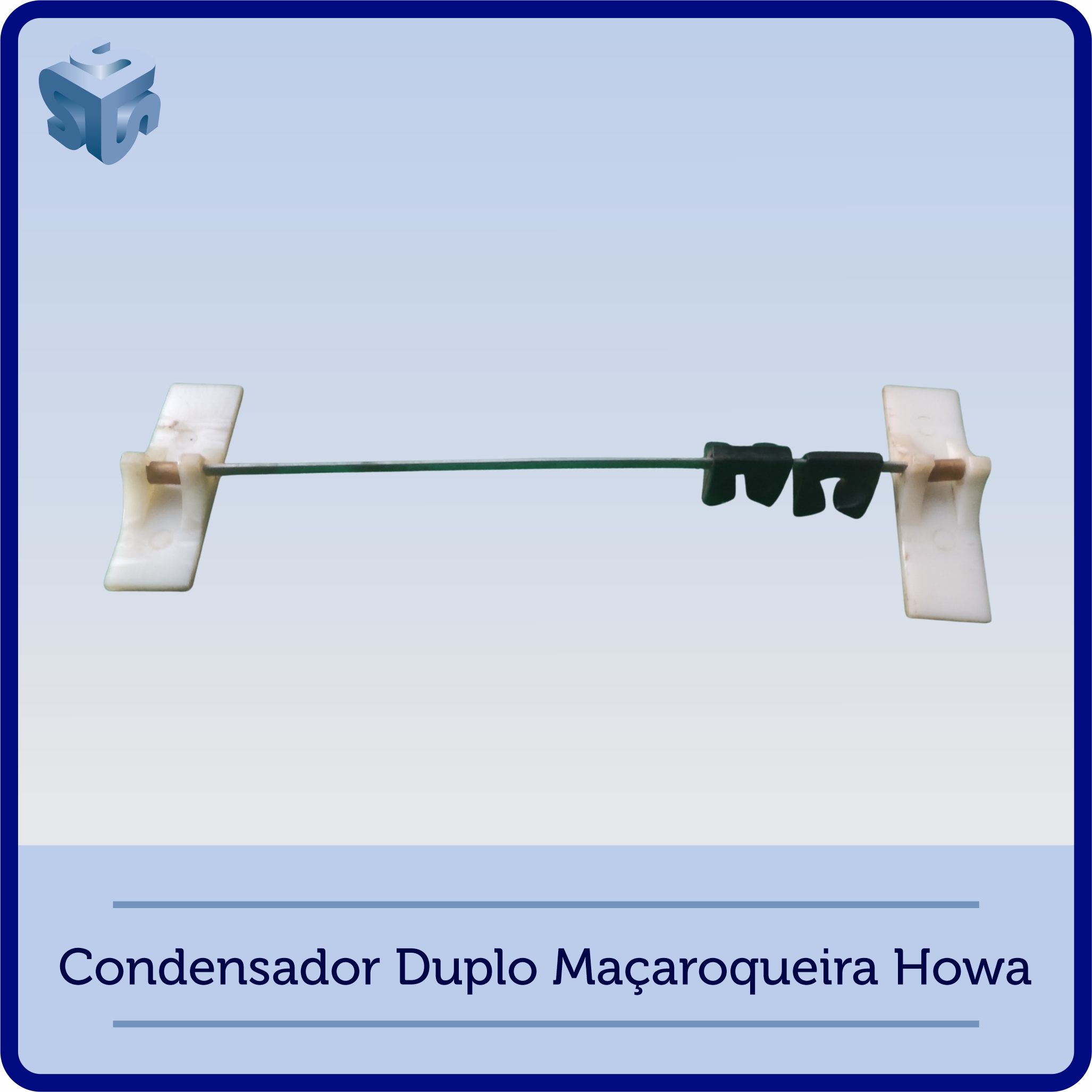 Condensador Duplo Maçaroqueira Howa