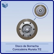 Disco de Borracha Conicaleira Murata 7-2