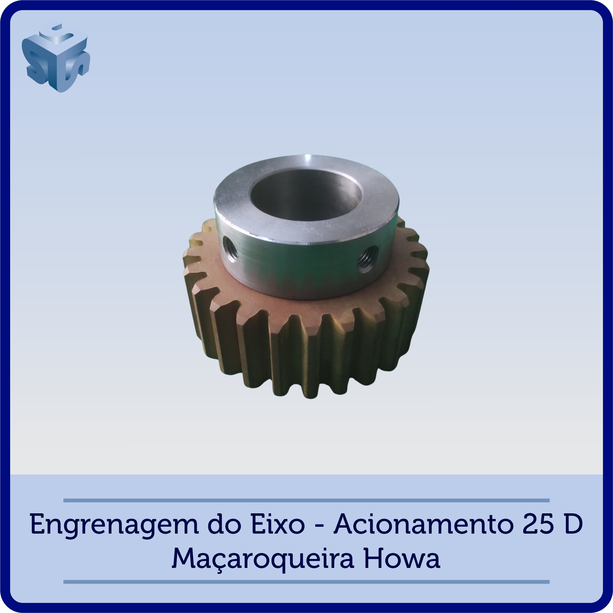 Engrenagem do Eixo – Acionamento 25 D Maçaroqueira Howa