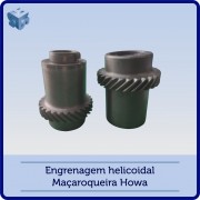 Engrenagem helicoidal Maçaroqueira Howa