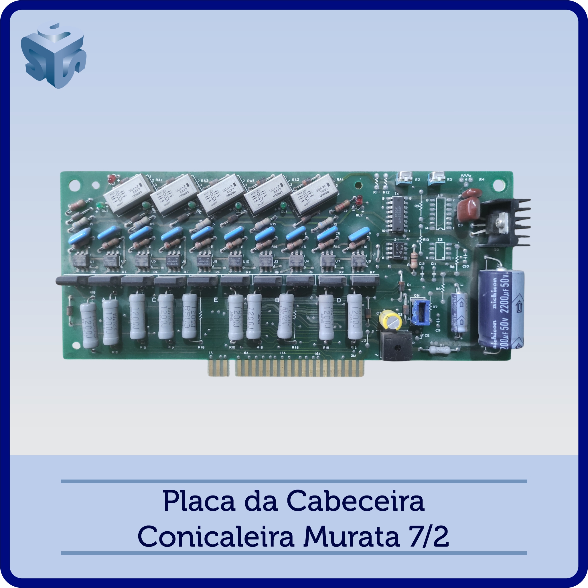 Placa da Cabeceira Conicaleira Murata 7/2