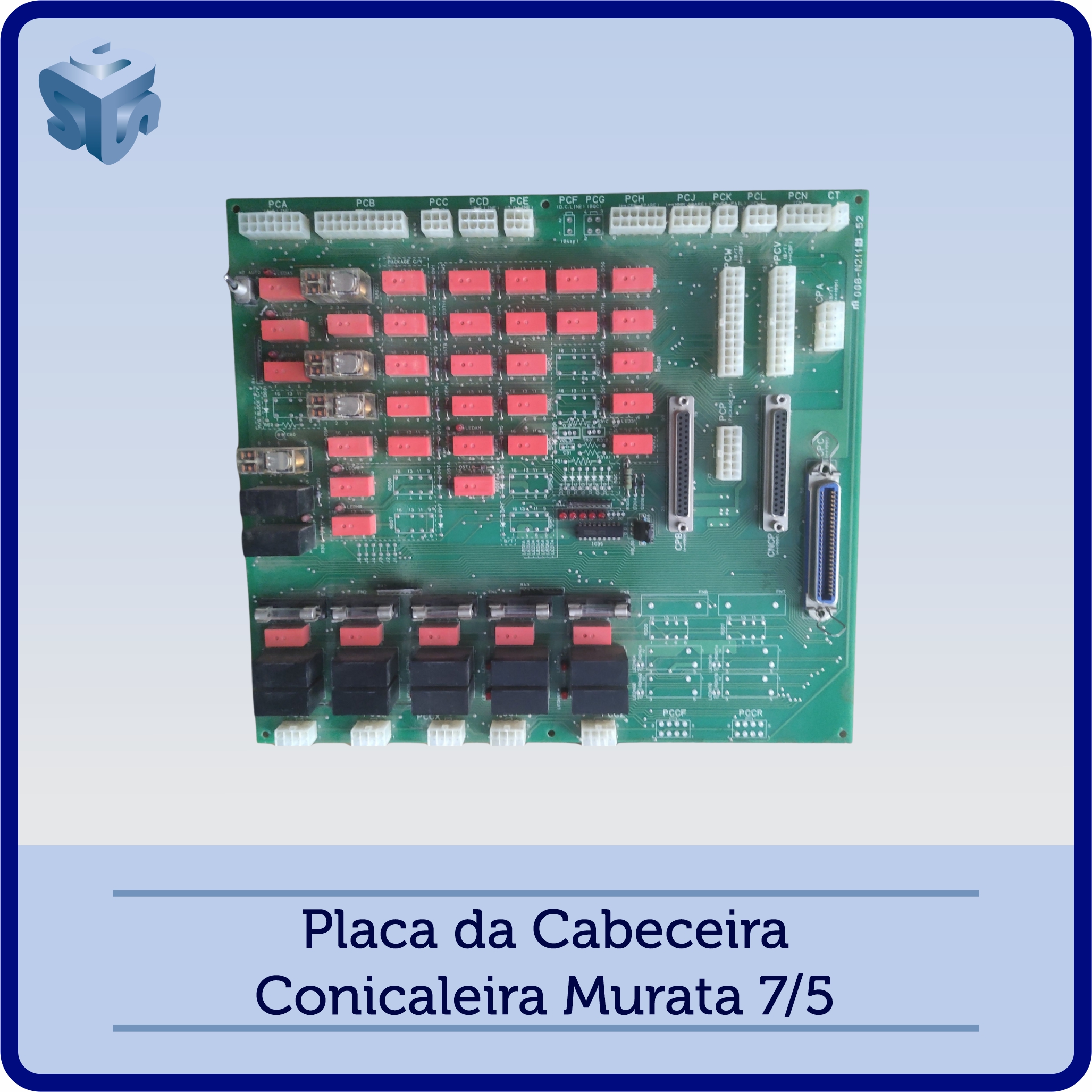 Placa da Cabeceira Conicaleira Murata 7/5